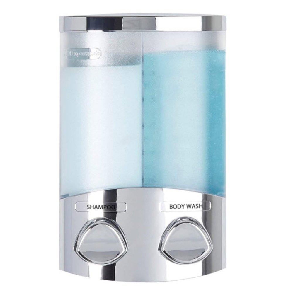 Better Living Products 2-Chamber Dispenser Chrome